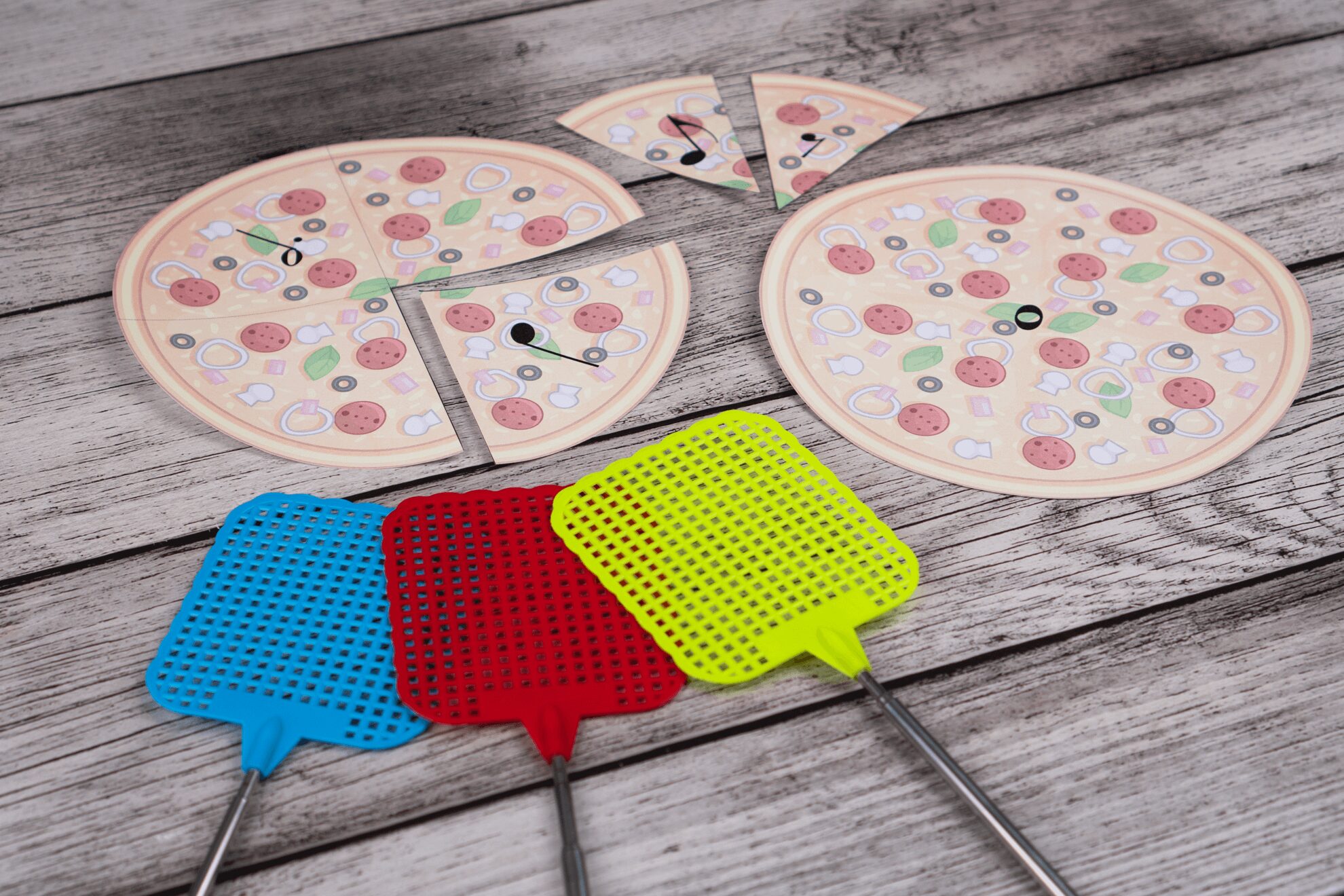 Pizza-Methode zum Noten lernen