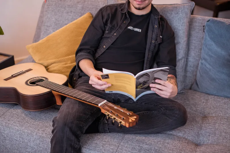 Selbständig lernen mit Gitarre und Theoriesteine