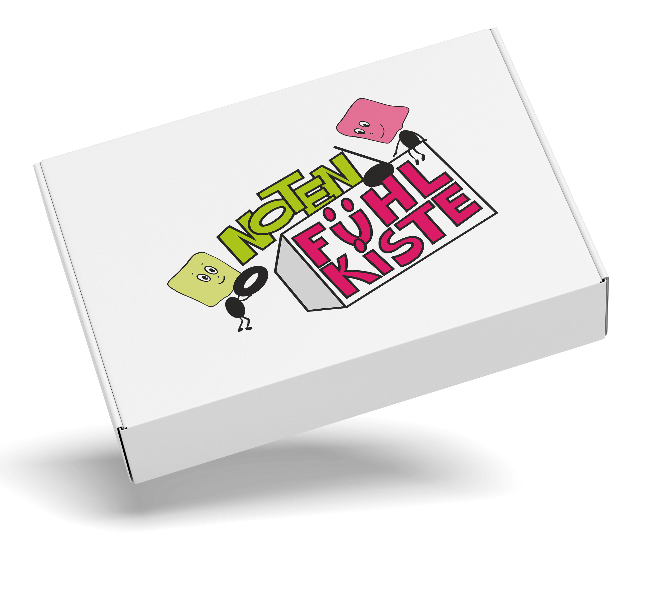 Notenfühlkiste Box-Inhalt